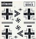 MAJOR DECALS ... GERMAN WWII 1/16 SCALE