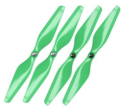 MASTER AIRSCREW ... MR-SL - 10x4.5 Prop C Set x4 Green 3DR SOLO