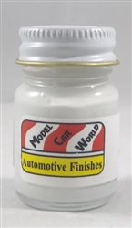 MODEL CAR WORLD PAINT ... FLAT WHITE 15ML ENAMEL