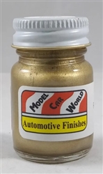 MODEL CAR WORLD PAINT ... FORD ENGINE GOLD 15ML ENAMEL