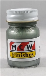 MODEL CAR WORLD PAINT ... LAUREL GREEN MET 15ML ENAMEL