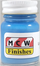MODEL CAR WORLD PAINT ... LIGHT GRABBER BLUE 15ML ENAMEL