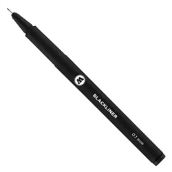 MOLOTOW PAINT ... BLACKLINER 0.1mm Marker