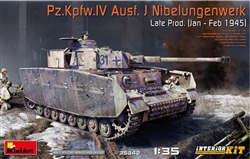 MINIART ... WWII PzKpfw IV Ausf J LATE TANK 1/35