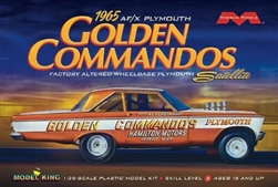 MOEBIUS ... PLYMOUTH '65 AF/X GOLDEN COMMANDO "MODEL KING"
