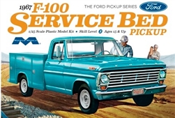 MOEBIUS ... FORD 1967 F100 SERVICE BED PICKUP TRUCK 1/25