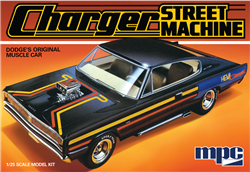 MPC ... 1967 DODGE CHARGER STREET MACHINE 1/25