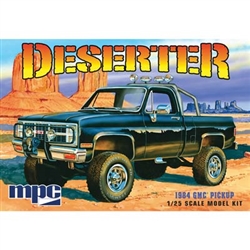 MPC ... GMC `84 PICKUP WHITE 1/25