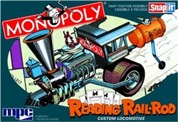MPC ... MONOPOLY READING RAIL ROD CUSTOM LOCO (SNAP) 1:25