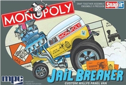 MPC ... MONOPOLY JAIL BREAKER CUSTOM WILLYS PANEL SNAP 1/25