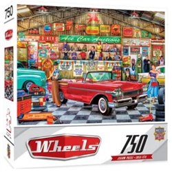 MASTER PIECE PUZZLE ... THE AUCTIONEER CLASSIC CARS PUZZLE (750PC)