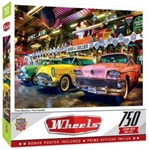 MASTER PIECE PUZZLE ... WHEELS THREE BEAUTIES CLASSIC CARS  PUZZLE 750PCS