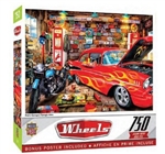 MASTER PIECE PUZZLE ... PUZZLE WHEELS: RETRO GARAGE 750pcs