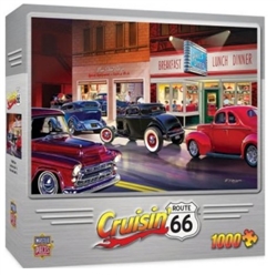 MASTER PIECE PUZZLE ... CRUISIN ROUTE 66 PHIL'S DINER PUZZLE (1000PC)