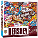 MASTER PIECE PUZZLE ... PUZZLE HERSHEY EXPLOSION CANDY COLLAGE 1000PCS