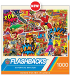 MASTER PIECE PUZZLE ... FLASHBACKS: SUPERHERO SANCTUM COLLAGE PUZZLE (1000PC)