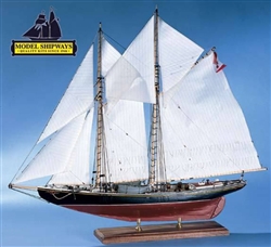 MODEL SHIPWAYS ... BLUNOSE I CANDADIAN SCHOONER