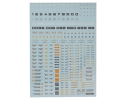 MADWORKS ...  MR. JOE HOBBY WATERSLIDE DECAL SHEET (LIMITED EDITI