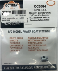OCTURA ... DRIVE DOG OC6DM 3/16 x 3/8 OD