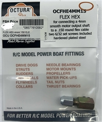 OCTURA 15... FLEX HEX 4mm/.150 ELE.