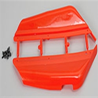 OFNA RACING 40079... STONE GUARDS, 9.5 CHASSIS, RED