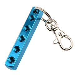 OFNA RACING 51000... GLOW PLUG KEY RING, BLUE