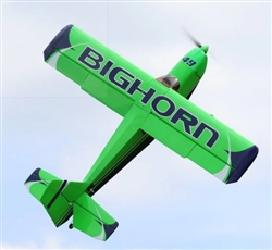 OHIO MODEL PRODUCTS PNPG... BIGHORN 49" PRO FLAP VERSION RECEIVER READY BALSA AIRPLANE