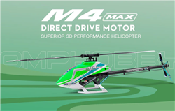 OHIO MODEL PRODUCTS NP-G... M4 MAX CRYSTAL GREEN W/MOTOR SERVOS ESC