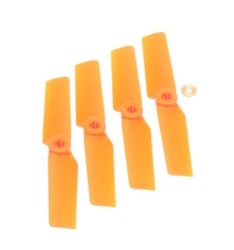 OHIO MODEL PRODUCTS ... M1 RC HELICOPTER TAIL BLADE SET ORANGE