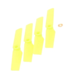 OHIO MODEL PRODUCTS ... M1 RC HELICOPTER TAIL BLADE SET YELLOW