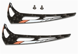 OHIO MODEL PRODUCTS O... M1 EVO VERTICAL STABILIZER SET - ORANGE