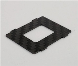 OHIO MODEL PRODUCTS ... M2 V1 3D HELICOPTER CARBON FIBER BOTTOM PLATE  (1MM)
