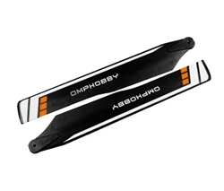 OHIO MODEL PRODUCTS ... 175MM MAIN BLADES FOR OMP M2 EXPLORE AND M2 V2 ORANGE