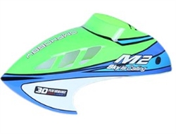 OHIO MODEL PRODUCTS ... M2 V3 RC Helicopter Parts Canopy Set VELOCITY GREEN