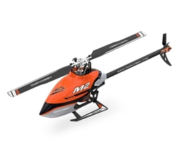 OHIO MODEL PRODUCTS ... M2 V2 RC HELICOPTER ORANGE W/BATTERY