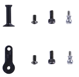 OHIO MODEL PRODUCTS ... CANOPY MOUNTING SET M5 M6 RC HELICOPTER PARTS