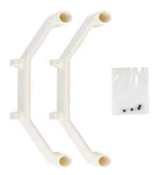 OHIO MODEL PRODUCTS ... WHITE LANDING GEAR M5 M6 RC HELICOPTER PARTS