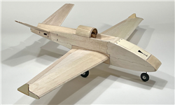 OLD SCHOOL MODEL WORKS T... RAVEN  KIT 47" W.S.ELECTRIC DUCTED FAN