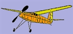 PECK POLYMERS...FLYING ACE MOTH 24"