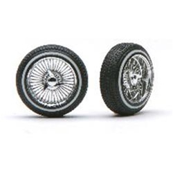 PEGASUS ... DZ'S  RIMS W/WW TIRES, CHROME