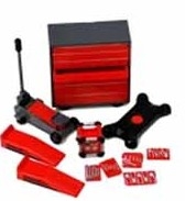 PHOENIX TOYS ... TOOL CHEST, HAND TOOLS, CREEPER, JACK, RAMPS, GENERATOR 1/24