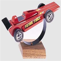 PINE CAR ... RACER DISPLAY STAND