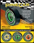 PINE CAR ... GREEN SNAKE WHEEL FLARE