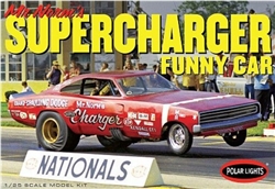 POLAR LIGHTS ... 1969 DODGE CHARGER FUNNY CAR MR. NORM 1:25