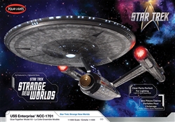 POLAR LIGHTS ... USS ENTERPRISE STRANGE NEW WORLD