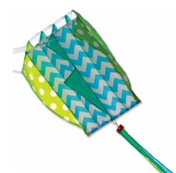 PREMIER KITES & DESIGNS ... QUIRKY COOL PARAFOIL NYLON KITE 13"X21"