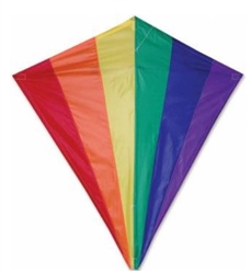 PREMIER KITES & DESIGNS ... RAINBOW DIAMOND NYLON KITE 30"