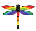 PREMIER KITES & DESIGNS ... RAINBOW 3D DRAGONFLY POLYESTER KITE 58"X44"