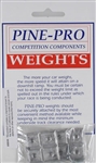 PINE-PRO CARS ... SQUARE WEIGHT