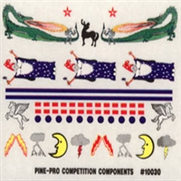 PINE-PRO CARS...FANTASY MINI DECAL